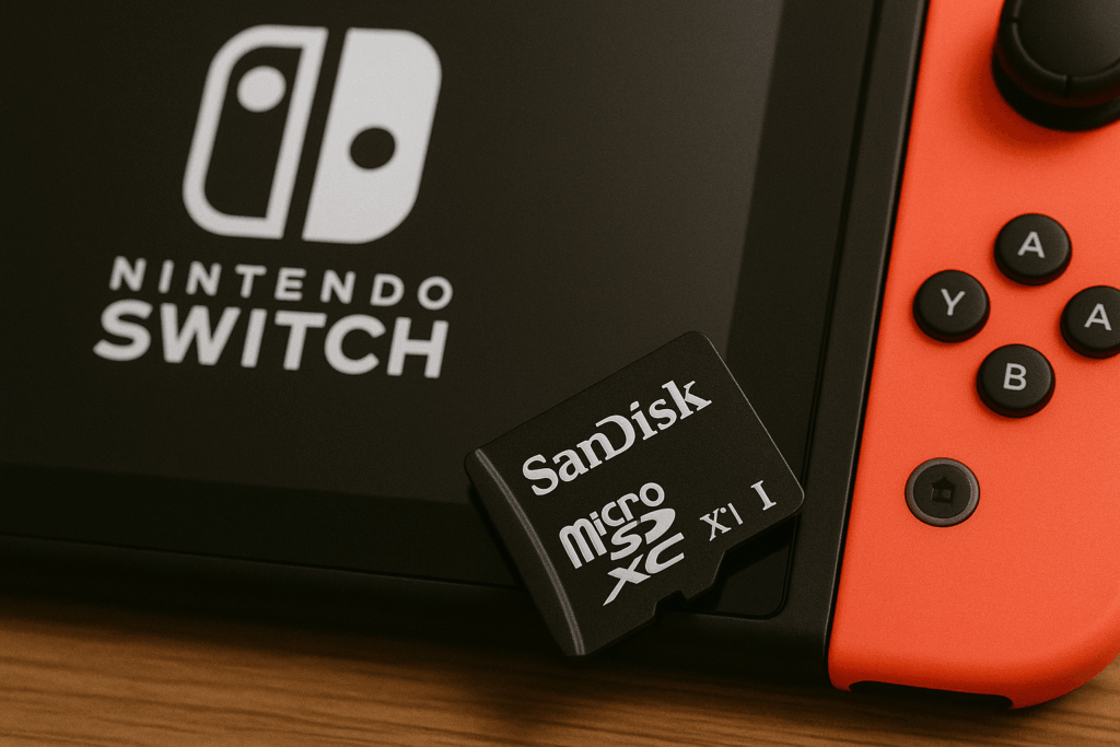 Nintendo SwitchでSDカードをフォーマットする必要がある原因
