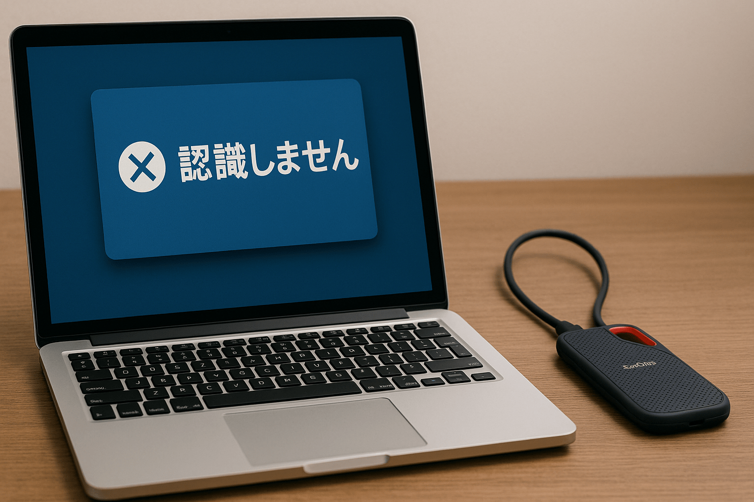 【必見】SanDisk SSDが認識しないときの原因と対処法