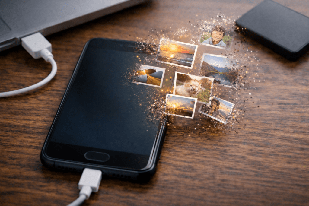 スマホの写真が消える原因