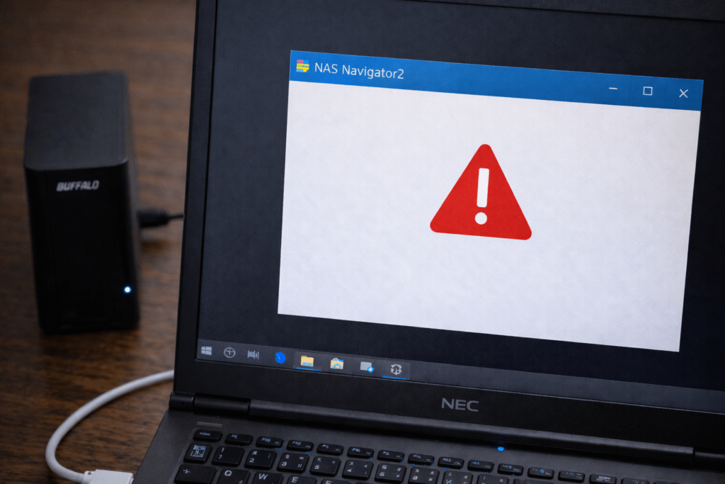 【2026年版】NAS Navigator2で共有フォルダが開けない原因と対処法